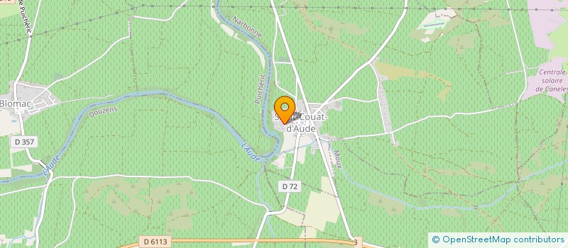 localisation de l'entreprise SCI LE REMOULIN à SAINT-COUAT-D'AUDE