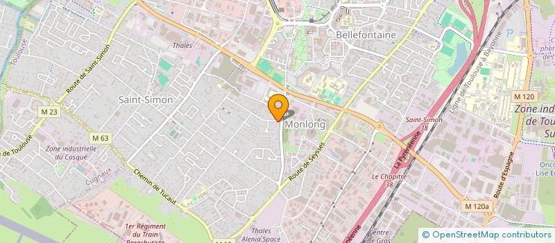 localisation de l'entreprise SCI LE RENARD à TOULOUSE
