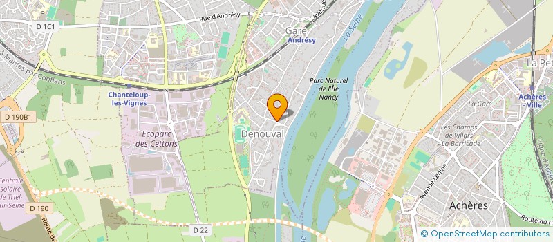 localisation de l'entreprise SCI LE RENARD  ANDRESY