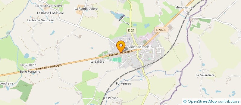 localisation de l'entreprise SCI LE RENARD ENCHAINE à SAINT-MESMIN