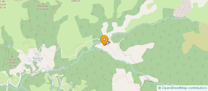 localisation de l'entreprise SCI LE RENARD ET LA ROSE  AYDIUS