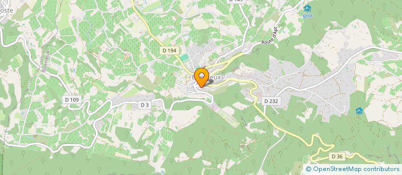 localisation de l'entreprise SCI LE RENARDAS  BONNIEUX