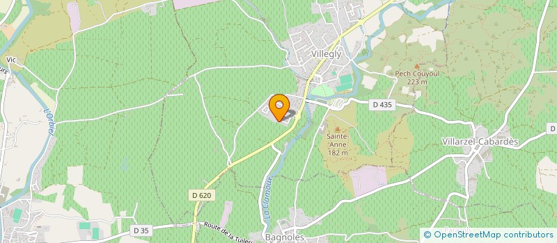 localisation de l'entreprise SCI LE RENOUVEAU  VILLARDONNEL