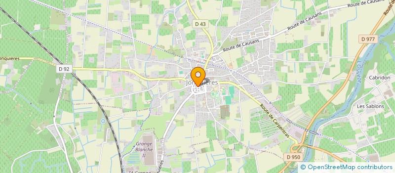 localisation de l'entreprise SCI LE RENOUVEAU  JONQUIERES