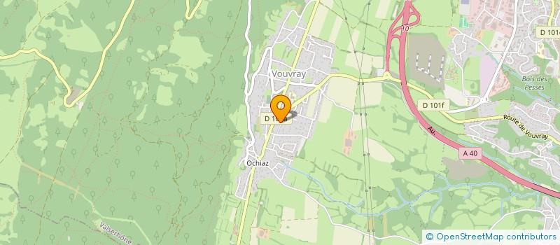 localisation de l'entreprise SCI LE RETORD à VALSERHONE