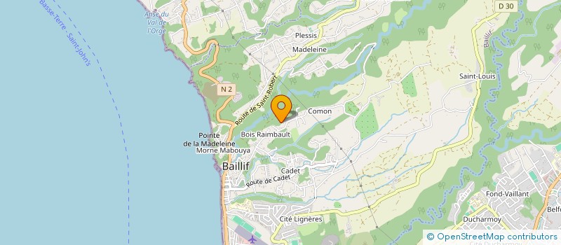 localisation de l'entreprise SCI LE RETOUR à BAILLIF