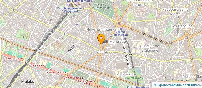 localisation de l'entreprise SCI LE RETOUR  PARIS