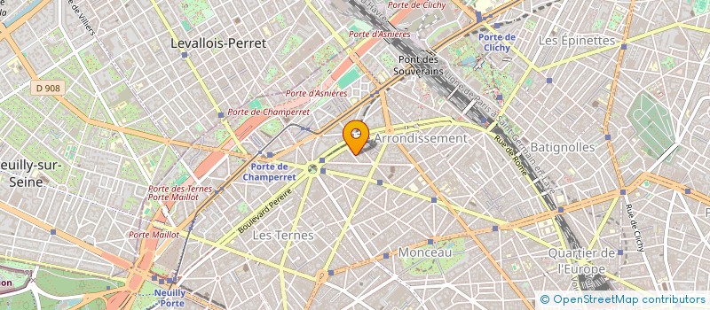 localisation de l'entreprise SCI LE REVE DE PUVIS DE CHAVANNES  PARIS