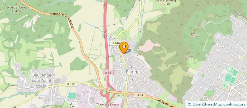 localisation de l'entreprise SCI LE REVEIL à THIONVILLE
