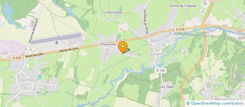 localisation de l'entreprise SCI LE REVERMONT JURASSIEN  CONLIEGE