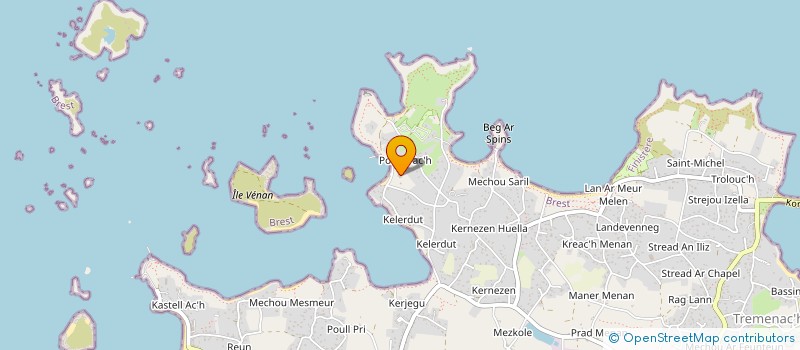 localisation de l'entreprise SCI LE RHEUN  PLOUGUERNEAU