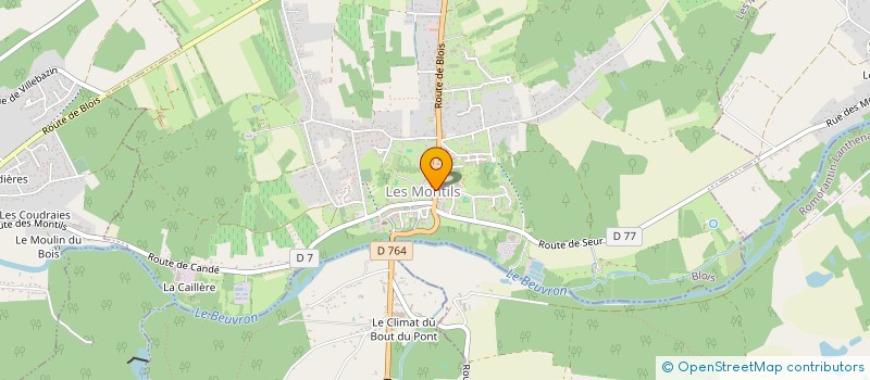 localisation de l'entreprise SCI LE RHU  LE CONTROIS-EN-SOLOGNE