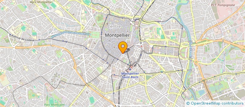 localisation de l'entreprise SCI LE RIAL à MONTPELLIER