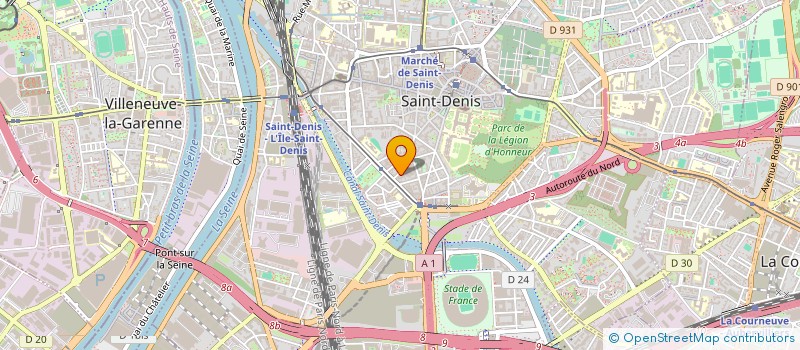 localisation de l'entreprise SCI LE RIANT à SAINT-DENIS