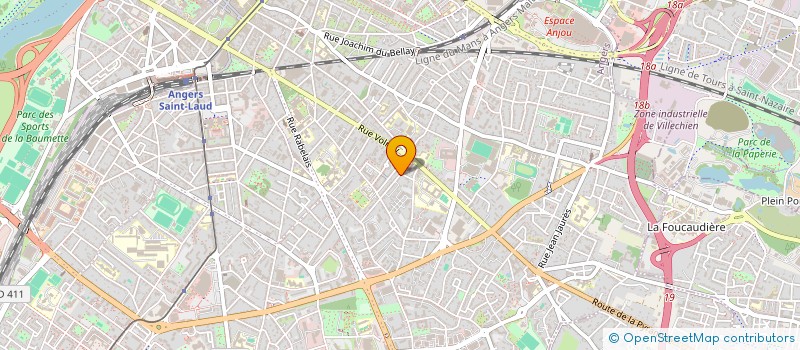localisation de l'entreprise SCI LE RICHE à ANGERS