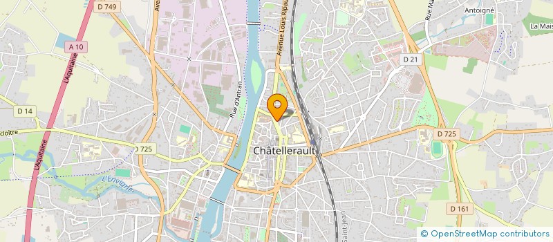 localisation de l'entreprise SCI LE RICHELIEU  CHATELLERAULT