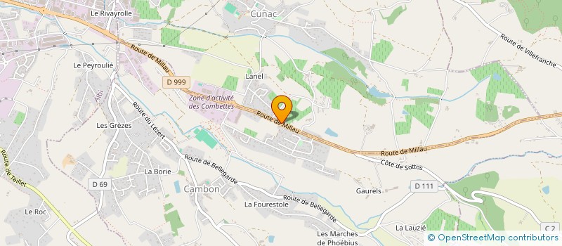 localisation de l'entreprise SCI LE RIDER  LE SEQUESTRE