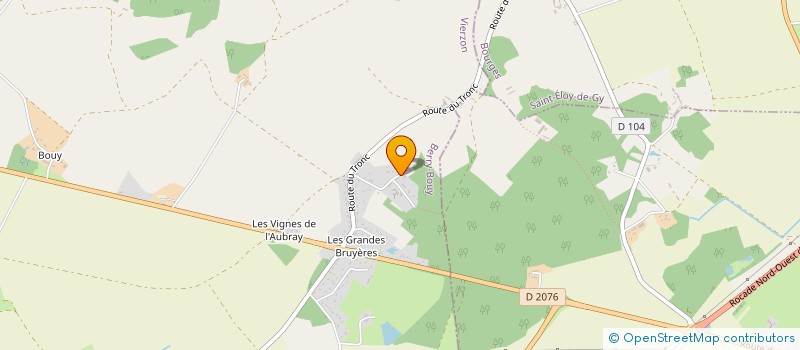 localisation de l'entreprise SCI LE RIEZ  BERRY-BOUY