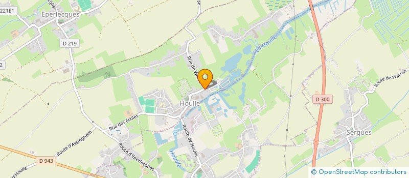 localisation de l'entreprise SCI LE RIVAGE  HOULLE