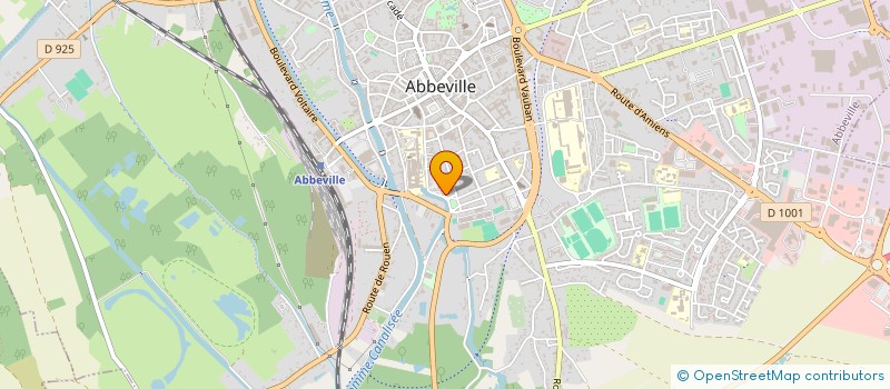 localisation de l'entreprise SCI LE RIVAGE à ABBEVILLE