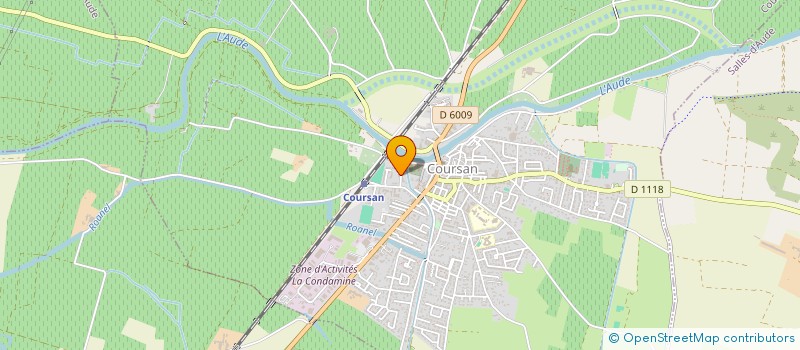 localisation de l'entreprise SCI LE RIVAGE  COURSAN