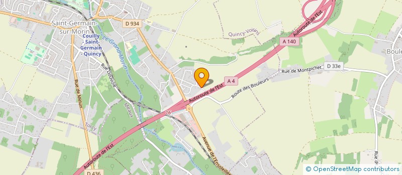localisation de l'entreprise SCI LE RIVAGE à COUILLY-PONT-AUX-DAMES