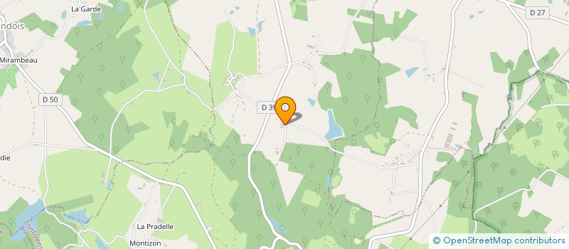 localisation de l'entreprise SCI LE RIVAILLON  VITRAC-SAINT-VINCENT