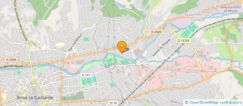 localisation de l'entreprise SCI LE RIVAJOU à MALEMORT