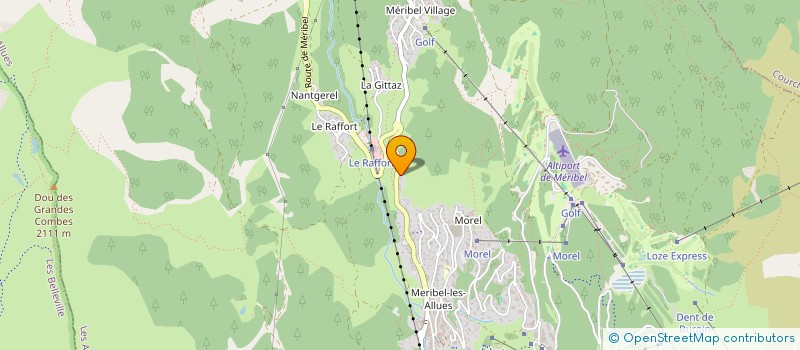 localisation de l'entreprise SCI LE RIVET POP à LES ALLUES