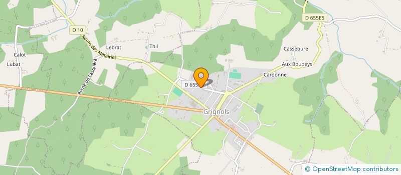 localisation de l'entreprise SCI LE ROC  SIGALENS