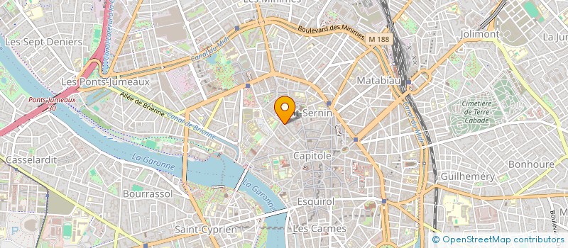 localisation de l'entreprise SCI LE ROC ESPERANCE à TOULOUSE