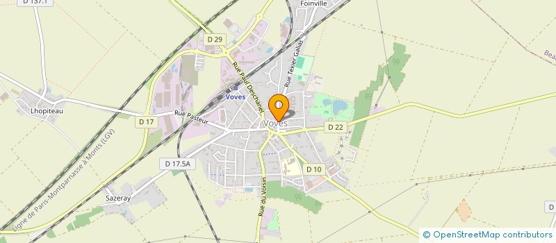 localisation de l'entreprise SCI LE ROCH à LES VILLAGES VOVEENS