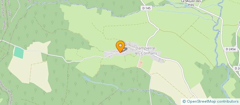 localisation de l'entreprise SCI LE ROCHELET  HAUTEVELLE