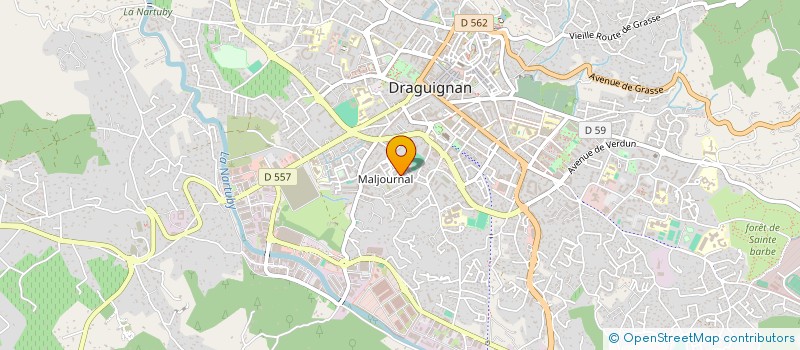localisation de l'entreprise SCI LE ROCHER à ROQUEBRUNE-SUR-ARGENS