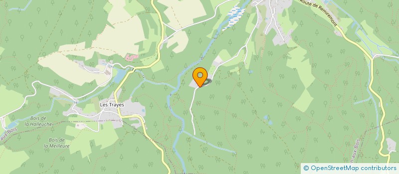 localisation de l'entreprise SCI LE ROHAN  RAON-AUX-BOIS