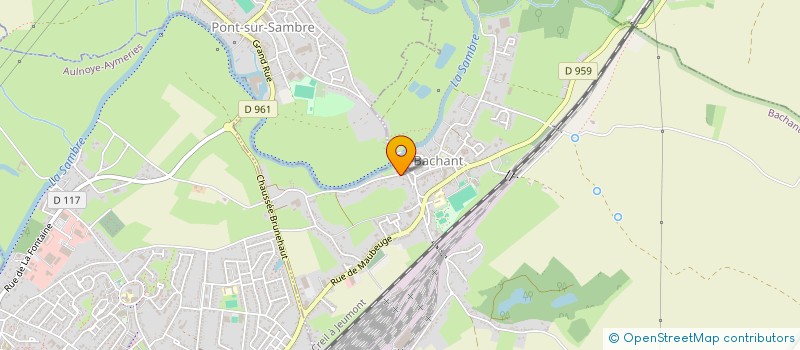 localisation de l'entreprise SCI LE ROHUE  BACHANT