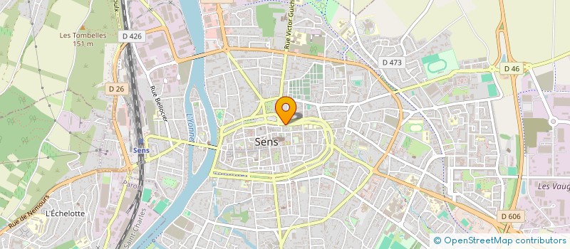 localisation de l'entreprise SCI LE ROI RENE à SENS