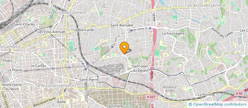 localisation de l'entreprise SCI LE ROLIS à MARSEILLE