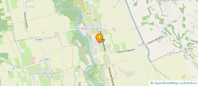 localisation de l'entreprise SCI LE ROMAN  MADIRAN