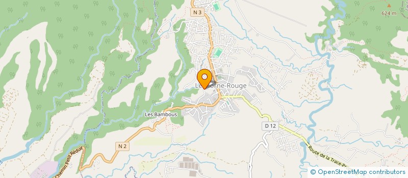 localisation de l'entreprise SCI LE ROMARIN à LE MORNE-ROUGE