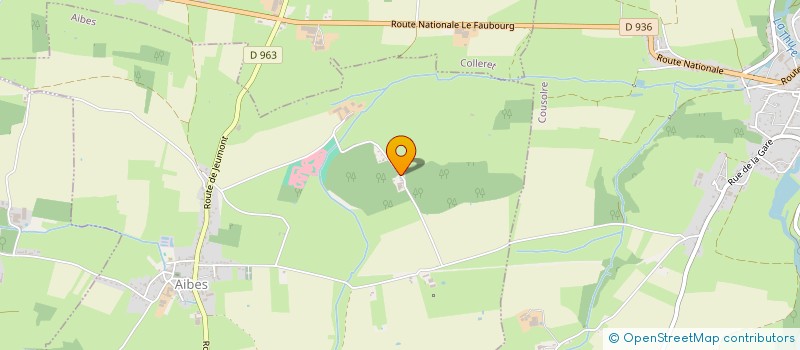 localisation de l'entreprise SCI LE ROND BOIS  AIBES