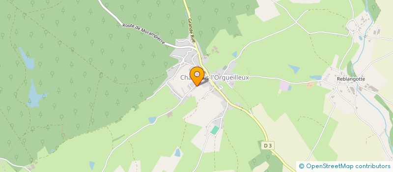 localisation de l'entreprise SCI LE ROND CHENE  URIMENIL