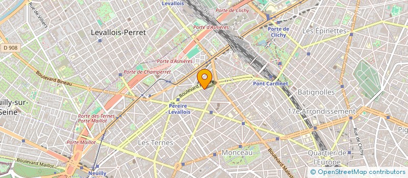 localisation de l'entreprise SCI LE ROND POINT à PARIS
