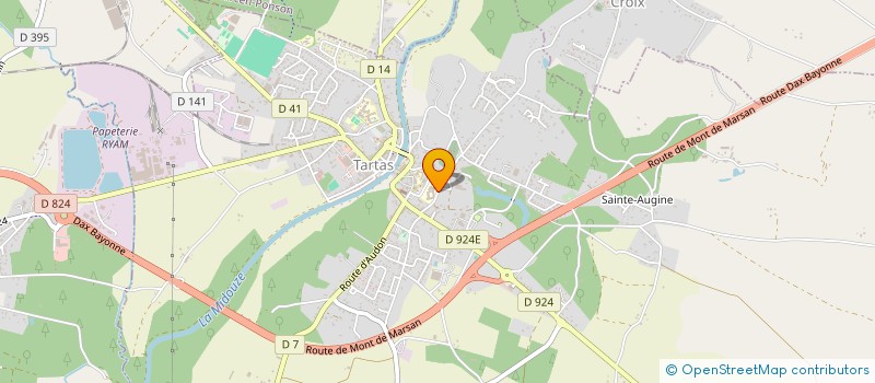 localisation de l'entreprise SCI LE RONSARD à TARTAS
