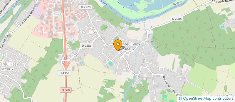 localisation de l'entreprise SCI LE RONSARD à NANTEUIL-LES-MEAUX