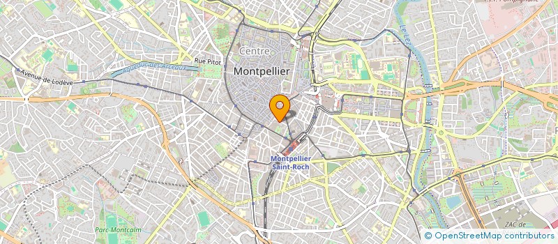 localisation de l'entreprise SCI LE ROSSINI à MONTPELLIER