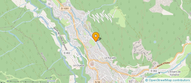 localisation de l'entreprise SCI LE ROSTOLAN à BRIANCON