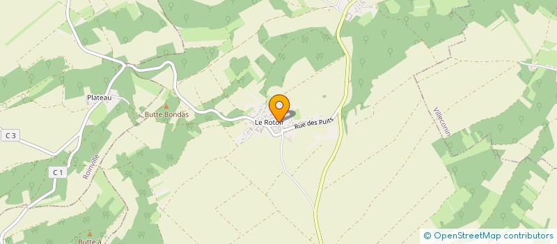 localisation de l'entreprise SCI LE ROTOIR  BOISSY-LE-SEC