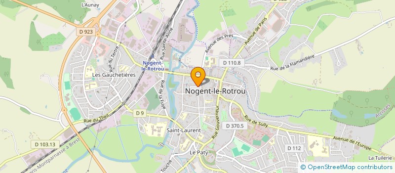 localisation de l'entreprise SCI LE ROTROU à NOGENT LE ROTROU