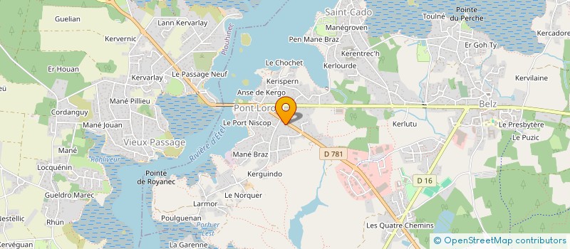 localisation de l'entreprise SCI LE ROVE  BELZ